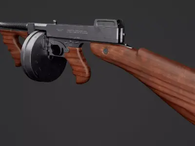 WW2 Weapon 3D model