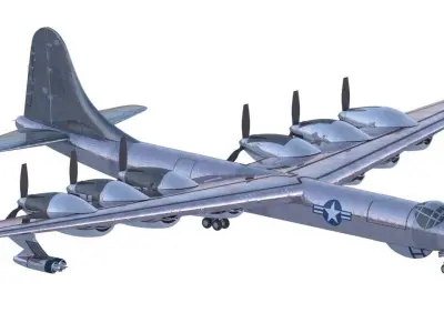 Convair B-36 Peacemaker 3D model