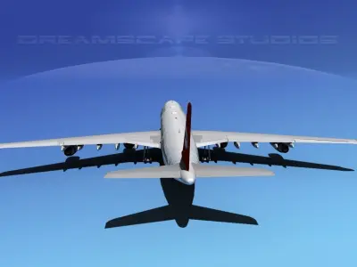 Airbus A340-600 Turkish Air 3D model