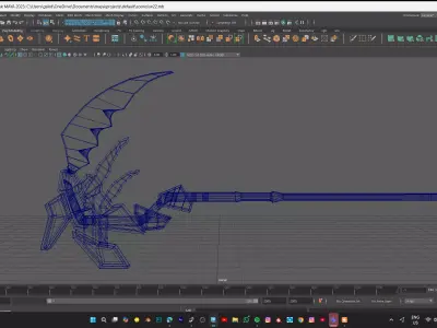 slicer model Low-poly 3D model