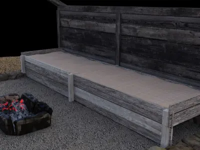 VIKINGS Cottages Series The Pacific 3D model