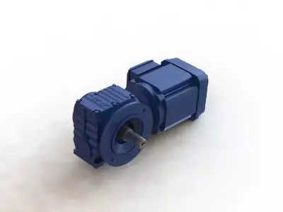 Motorredutor SEW SF57DRN90SP2 Gearmotor 3D model