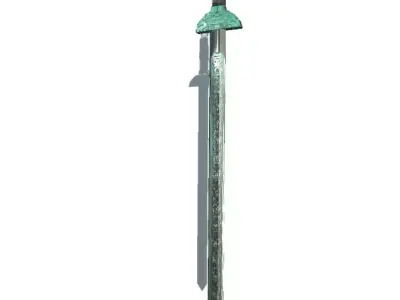 Green Destiny Free low-poly 3D model