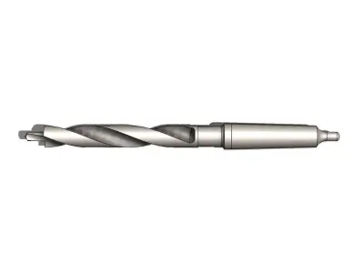 Broca Escalonada Step Drill dia 15 x 218 e 6 x 12 cone morse 2 3D model