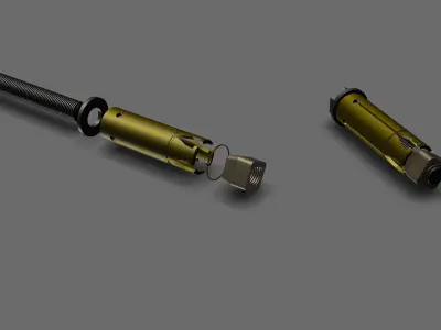 Shield Anchor Loose Bolt Free 3D model