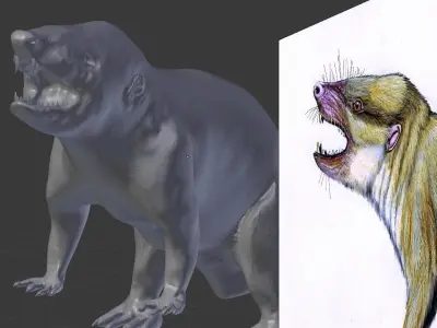 Gobiconodontidae -A rat lol 3D model