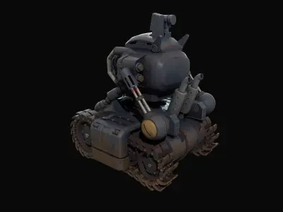Metal Slug Low-poly 3D model