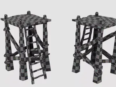 Archer Tower - Clash of Clans 3D model