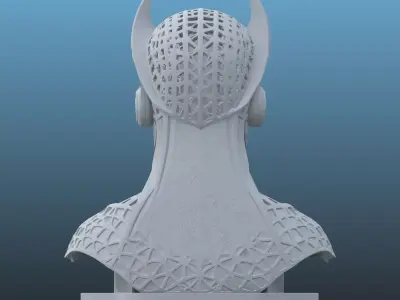 Cyber-Valkyrie Bust PM-107 3D print model