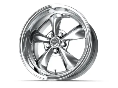 American Racing Torque Thrust II Wheel 17X7 Chrome 1965-1973TS 3D model