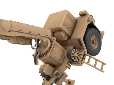 Kalkan Radar 3D model