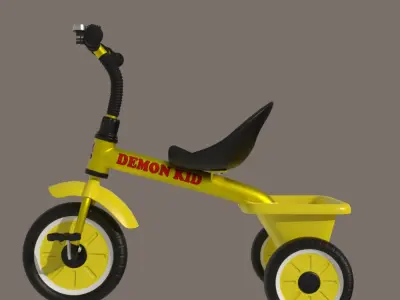 Kids Bike 3D model order