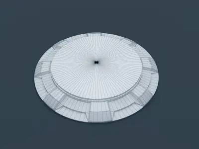 STAND BASE 02 3D model