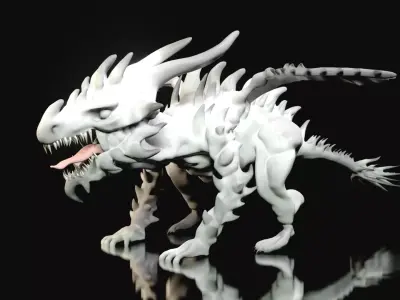 Dragon toy 3D model