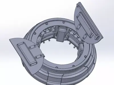 Commander Cupola PANZER III 3D model