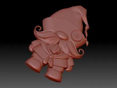 Military Gnome 3D print model