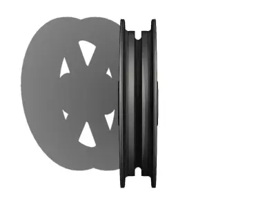 Roda para Corrente Wheel for Chain 3D model
