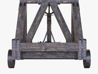 Catapult 3D model