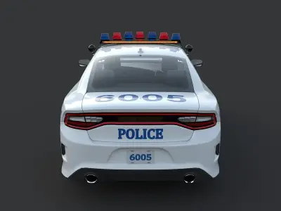 NYPD Vehicles 3D Model Collection
