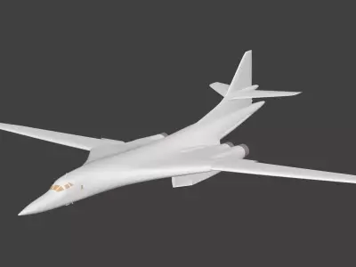 tu-160 3D print model