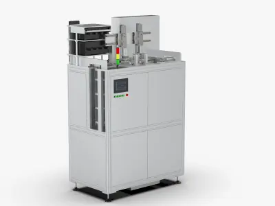 Automatic High Voltage Testing Machine 3D model