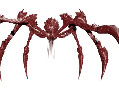 Scylla simple model GXK new Empire Low-poly 3D model