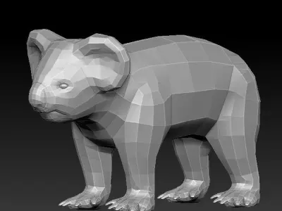 3D KOALA BEAR 3D model