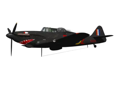Boulton Paul Defiant NFMk1 3D model