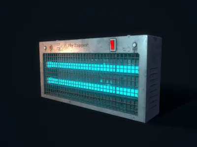 Fly Killer Low-poly 3D model