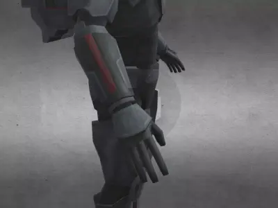 Hunter Bad Batch Low-poly 3D model