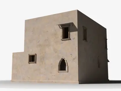 Arab x29 Low-poly 3D model