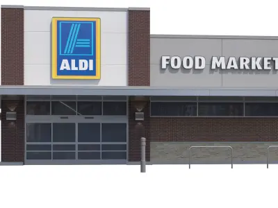 Retail-032 Aldi-003 3D model