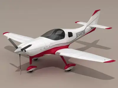 Lancair Legacy FG 3D model