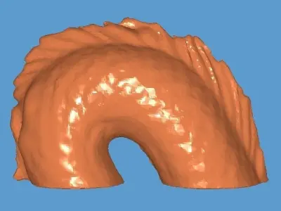 MakeIT 3 Piece Dragon Figure Head Body Tail 3D Model 3D model