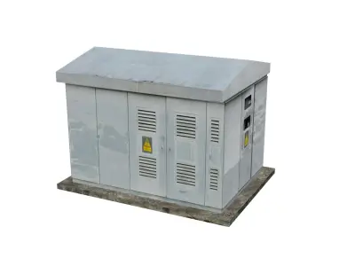 pad-mounted transformer substation 3D model