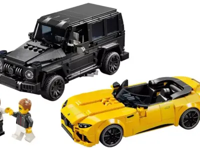 TwindBricks3D - 76924 Mercedes-AMG G-63 - Mercedes-AMG SL-63 3D print model