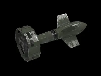 glide bomb 02 3D model