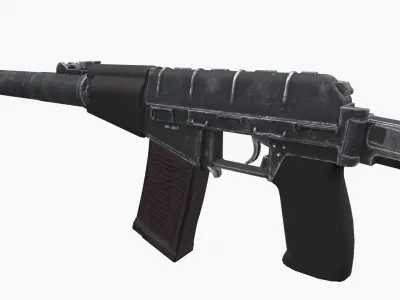 AS Val Low-poly 3D model