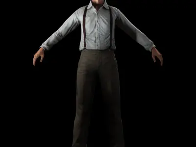 Old Man 3D model