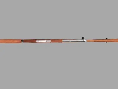 Lee-Enfield Rifle Mk 1 Low-poly 3D model