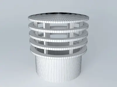 Ventilation of Sewage Terminal 50 mm 3D model