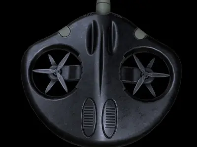 Manta Ray Suicide Drone  3D model