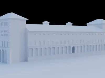 Castello di Mocalieri - High-Quality 3D model