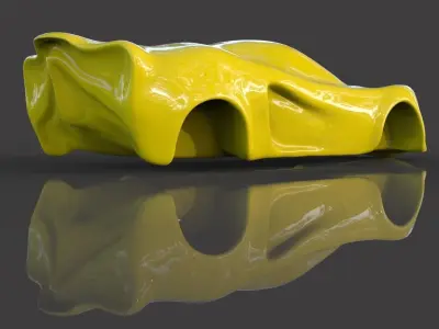 Super Car Body Concept Free 3D model