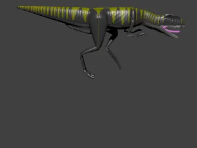 Dilophosaurus Male 3D model