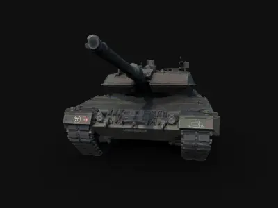 Leopard 2A5 HQ 3D scan 3D model
