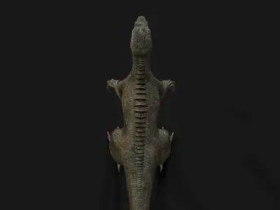 Dinosaurs  Velociraptor Hybrid 3D model