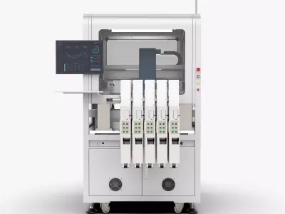 Automatic Special-Shaped Inserting PCB Board Machine 3D model