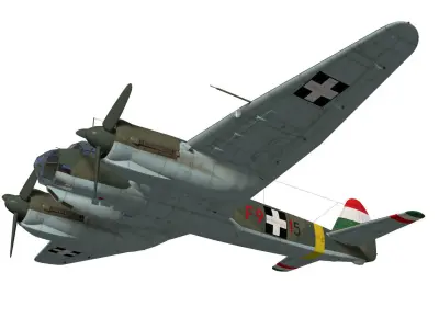 Junkers Ju 88 D-2 3D model