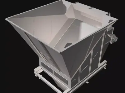 Machine part 25i25 3D model